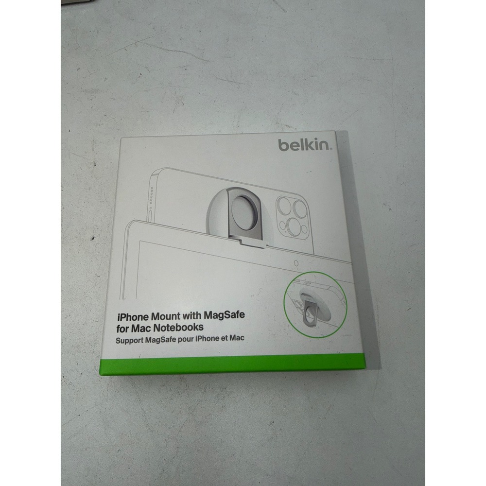 Belkin iPhone Mount with MagSafe for Mac Notebooks MMA006 White